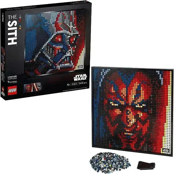 LEGO Star Wars The Sith Mozaïek Schilderij 31200 Art (USED) LEGO ART @ 2TTOYS | Official LEGO shop😊🥰 LEGO €. 99.99