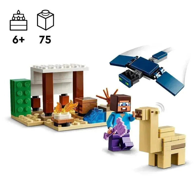 LEGO Steve's Woestijn avontuur 21251 Minecraft LEGO MINECRAFT @ 2TTOYS | Official LEGO shop😊🥰 LEGO €. 8.49