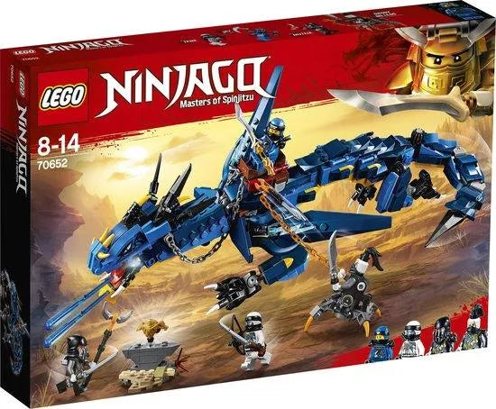 LEGO Stormbringer en de blauwe bliksem draak 70652 Ninjago LEGO NINJAGO @ 2TTOYS | Official LEGO shop😊🥰 LEGO €. 44.99