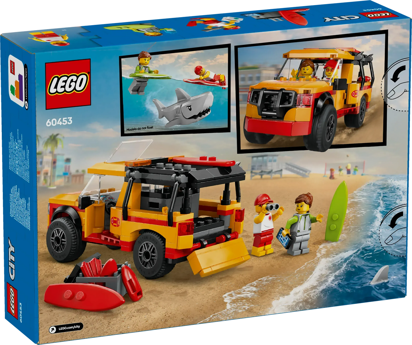 LEGO Strandwacht reddingstruck 60453 City LEGO CREATOR @ 2TTOYS | Official LEGO shop😊🥰 LEGO €. 21.49