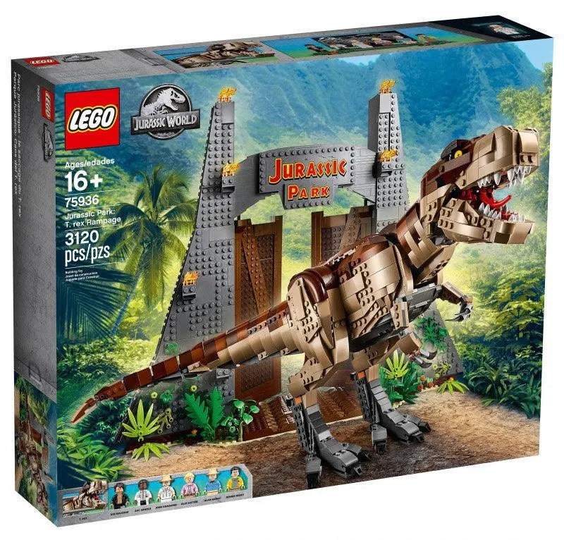 LEGO T.Rex Dino chaos 75936 Jurassic World LEGO JURASSIC WORLD @ 2TTOYS LEGO €. 374.99