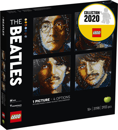 LEGO The Beatles schilderij met LEGO steentjes 31198 Art LEGO ART @ 2TTOYS | Official LEGO shop😊🥰 LEGO €. 119.99