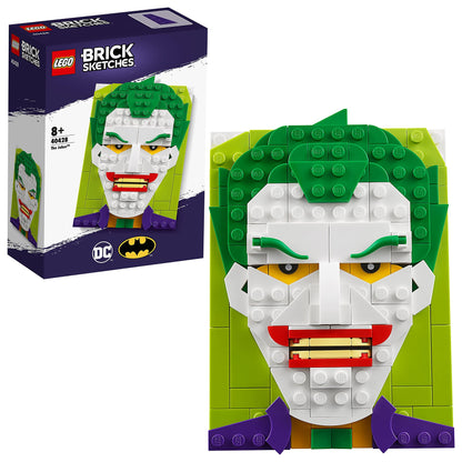 LEGO The Joker van batman schilderij 40428 Brick Sketches LEGO BATMAN @ 2TTOYS | Official LEGO shop😊🥰 LEGO €. 13.99