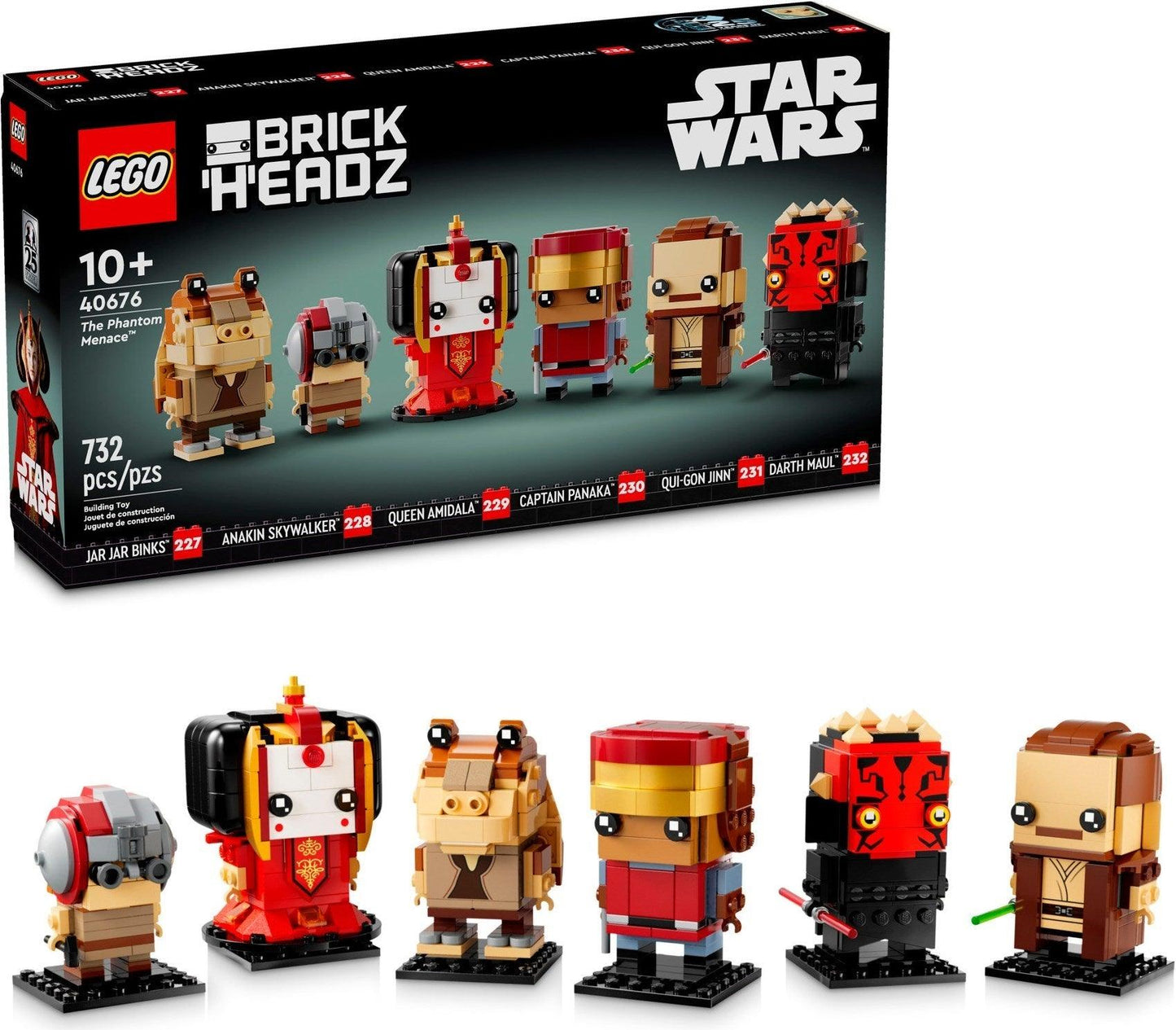 LEGO The Phantom Menace 40676 StarWars LEGO BRICKHEADZ @ 2TTOYS 2TTOYS €. 59.99