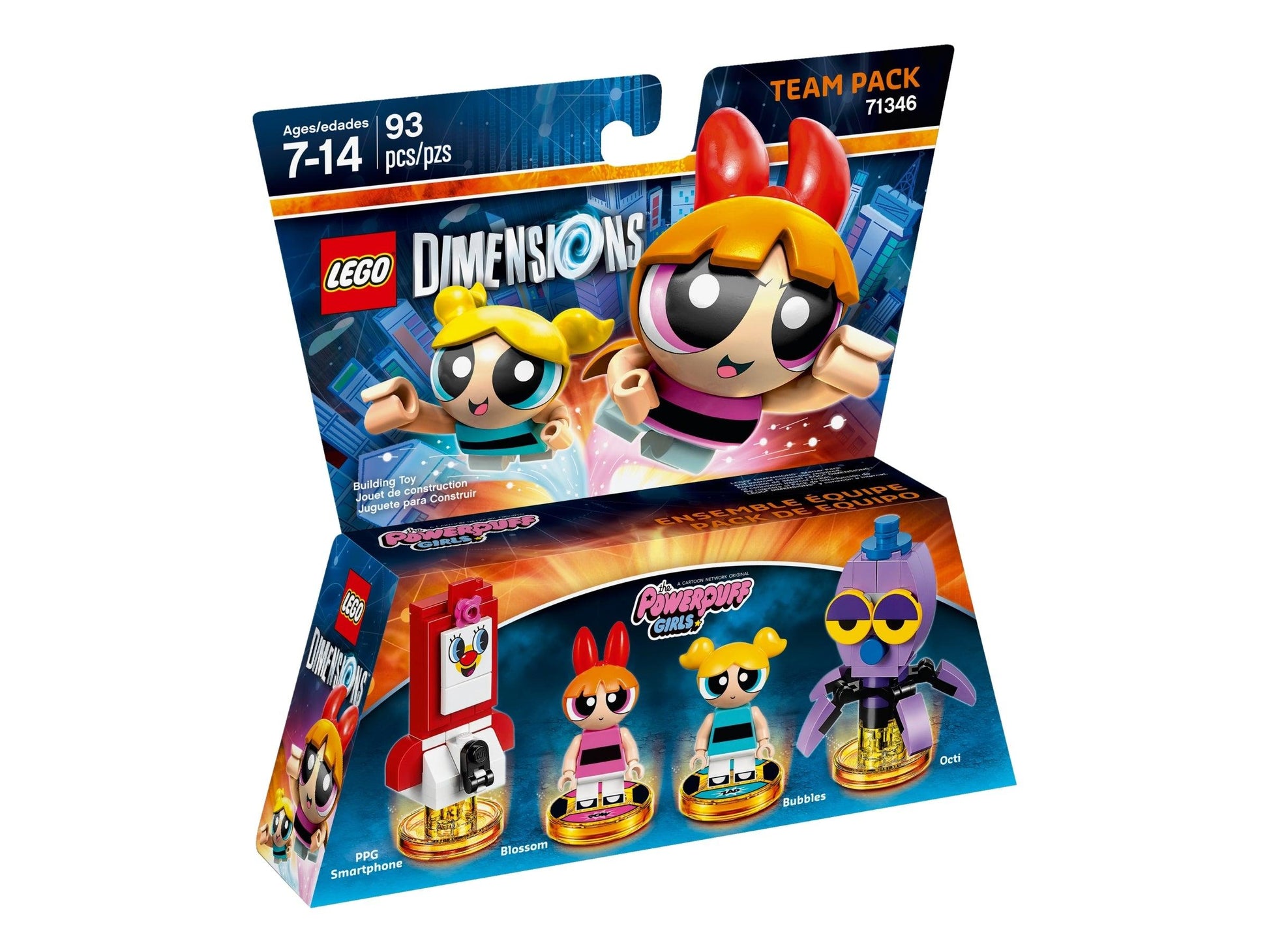 LEGO The Powerpuff Girls Team Pack 71346 Dimensions LEGO Dimensions @ 2TTOYS | Official LEGO shop😊🥰 LEGO €. 19.99