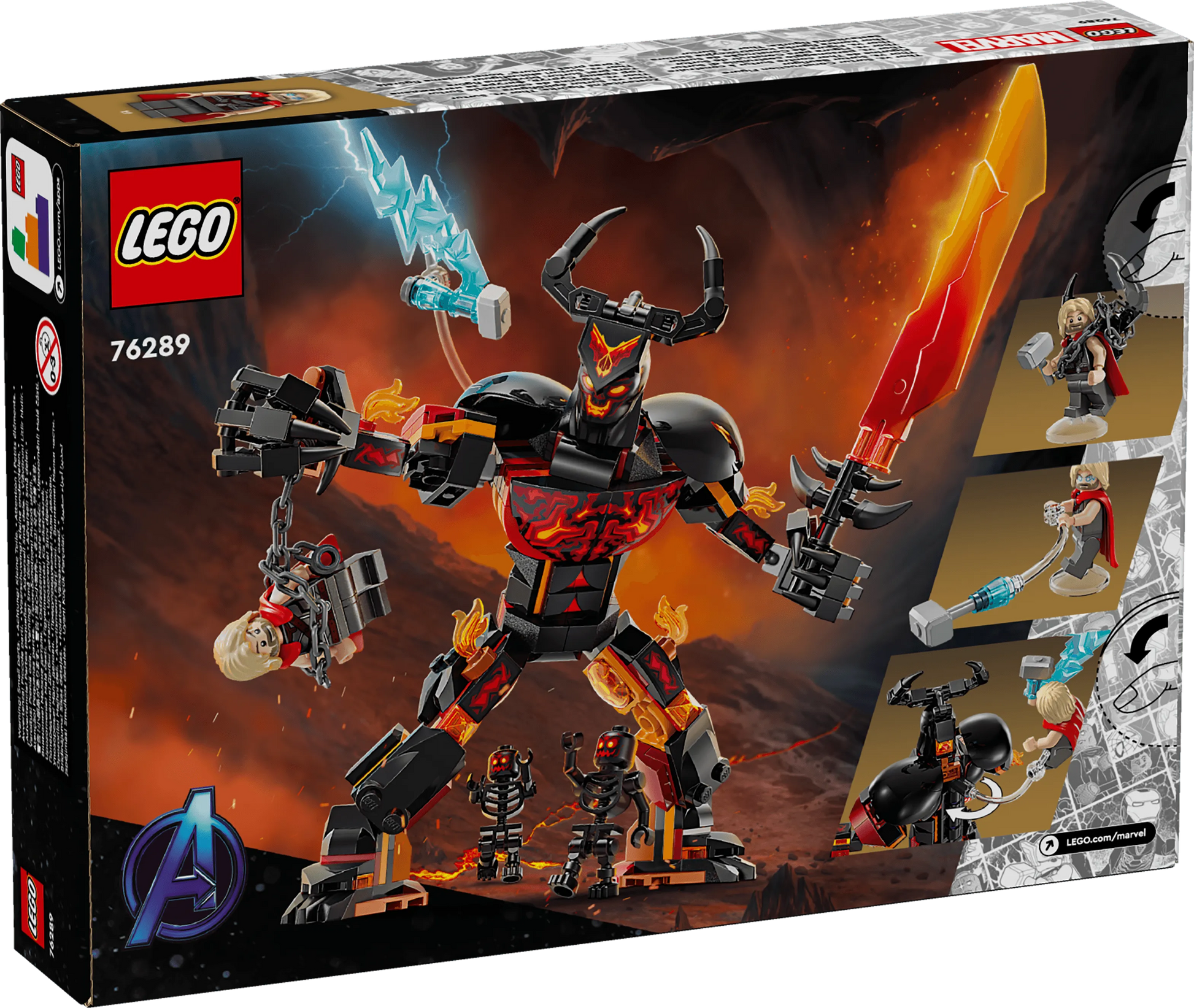 LEGO Thor vs. Surtur bouwfiguur 76289 Superheroes (Pre-Order: verwacht augustus) SUPERHEROES @ 2TTOYS 2TTOYS €. 25.49