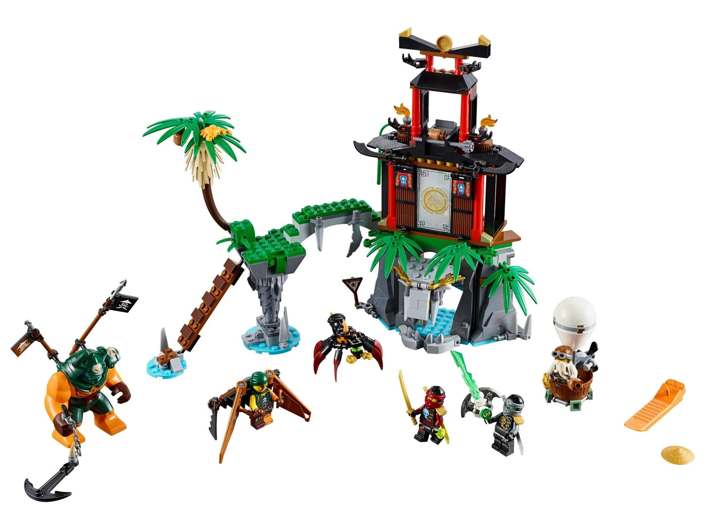 LEGO Tiger Widow Eiland 70604 Ninjago LEGO NINJAGO @ 2TTOYS | Official LEGO shop😊🥰 LEGO €. 69.99