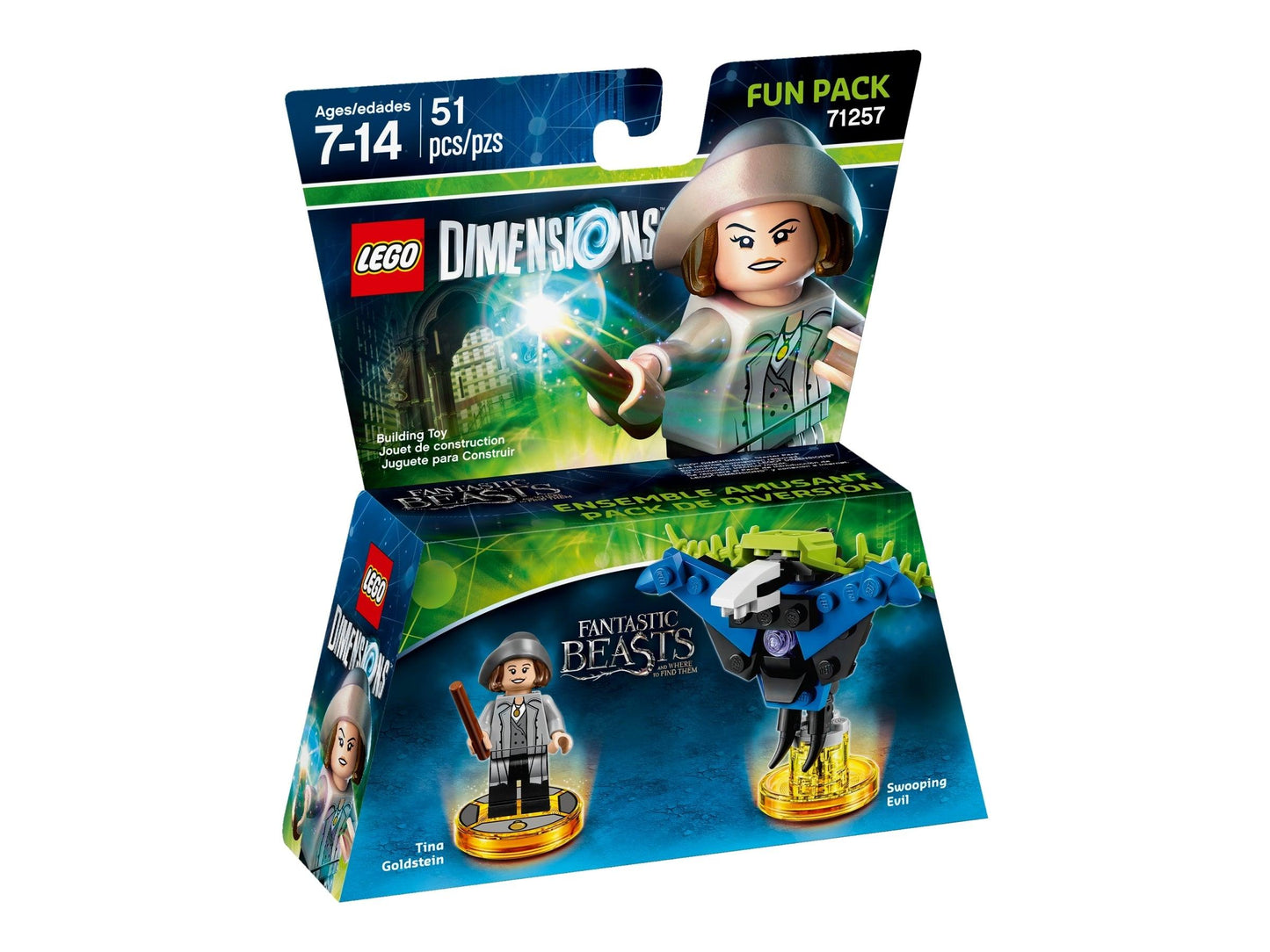 LEGO Tina Goldstein Fun Pack 71257 Dimensions LEGO Dimensions @ 2TTOYS | Official LEGO shop😊🥰 LEGO €. 9.99