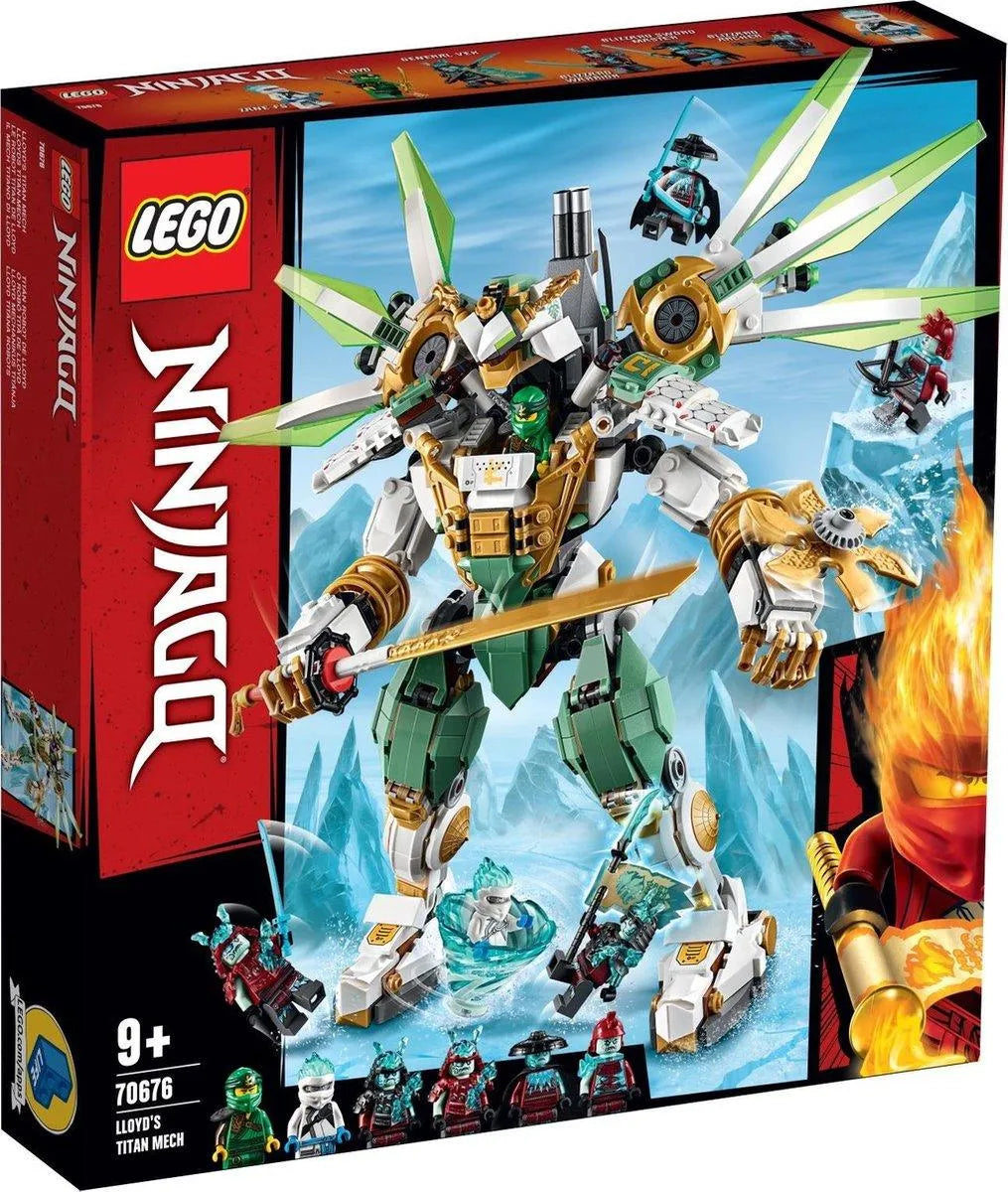 LEGO Titanium mecha van Lloyd Robot 70676 Ninjago LEGO NINJAGO @ 2TTOYS | Official LEGO shop😊🥰 LEGO €. 69.99