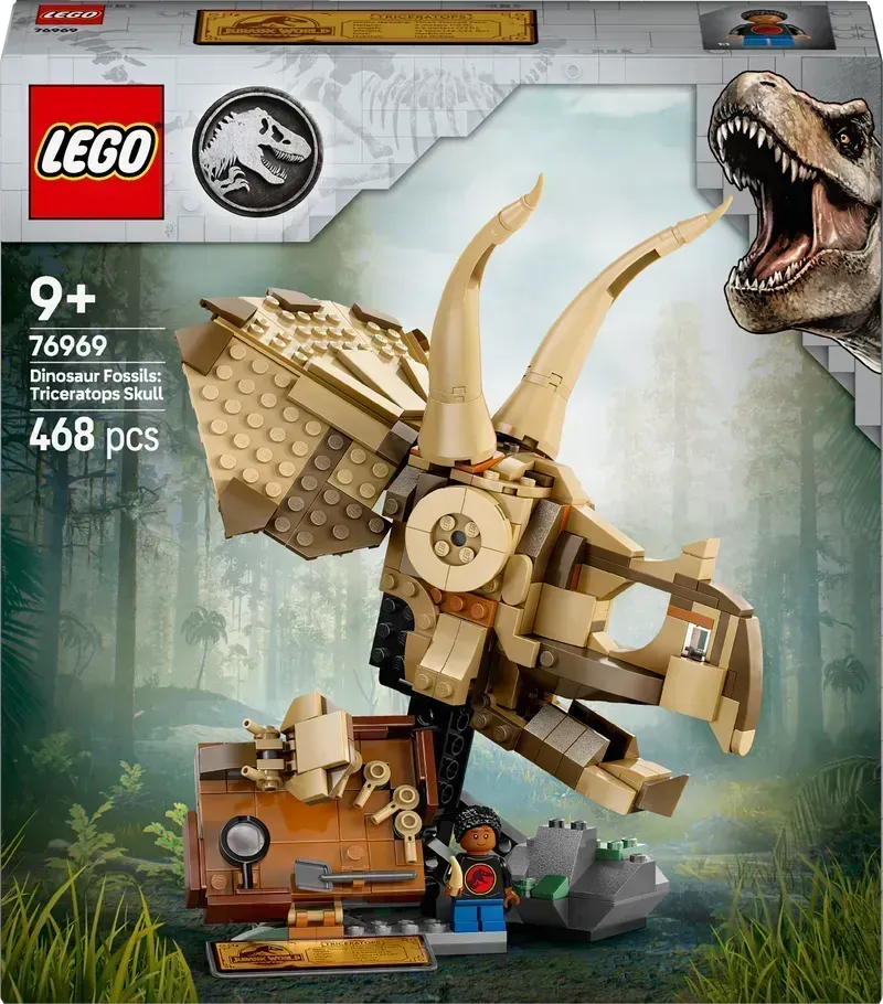 LEGO Triceratops schedel 76969 Jurassic World LEGO Jurassic World @ 2TTOYS | Official LEGO shop😊🥰 LEGO €. 38.49