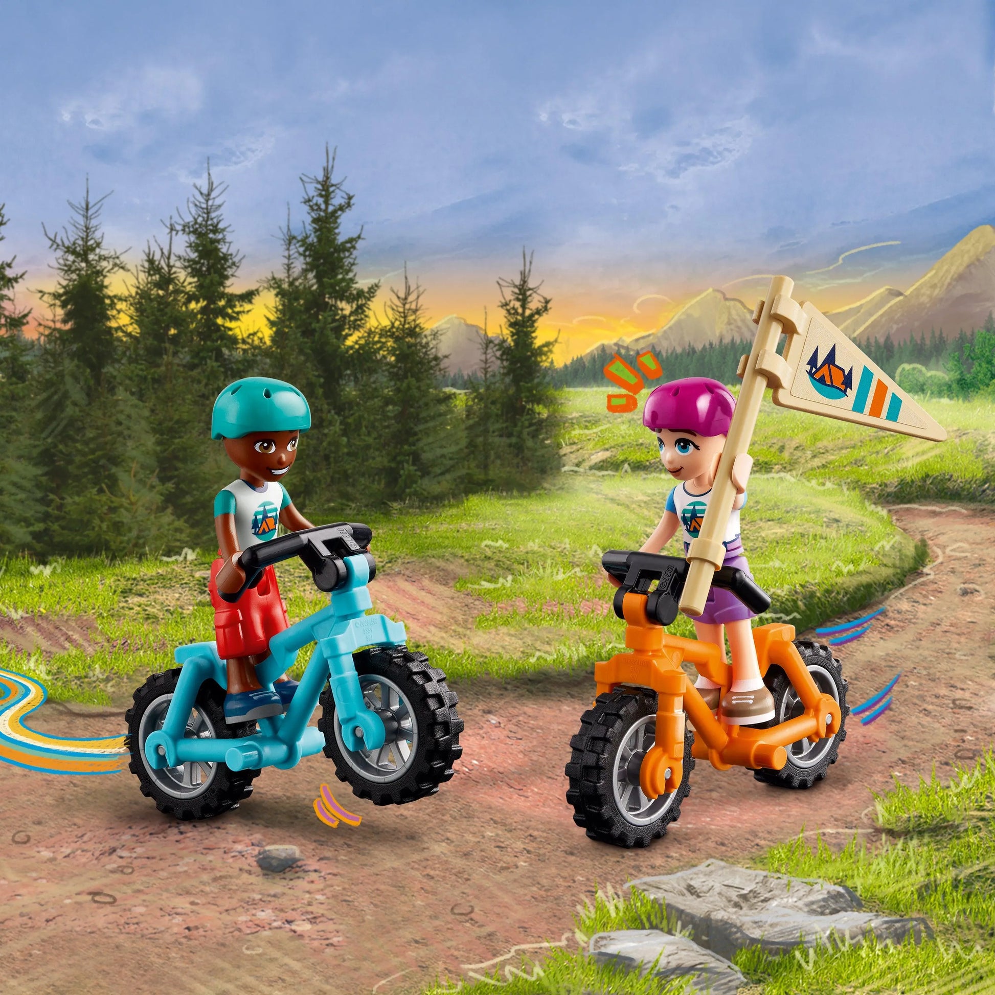 LEGO Vakantie Kamp Knusse Hutten 42624 Friends (Pre-Order: verwacht juni) LEGO Friends @ 2TTOYS LEGO €. 37.49