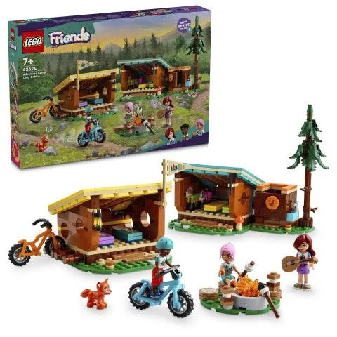 LEGO Vakantie Kamp Knusse Hutten 42624 Friends (Pre-Order: verwacht juni) LEGO Friends @ 2TTOYS LEGO €. 37.49