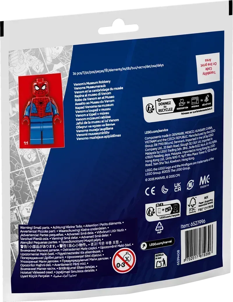 LEGO Venom's Museumoverval 30707 Superheroes (Pre-Order: Februari 2025) @ 2TTOYS | Official LEGO shop😊🥰 2TTOYS | Official LEGO shop😊🥰 €. 3.99