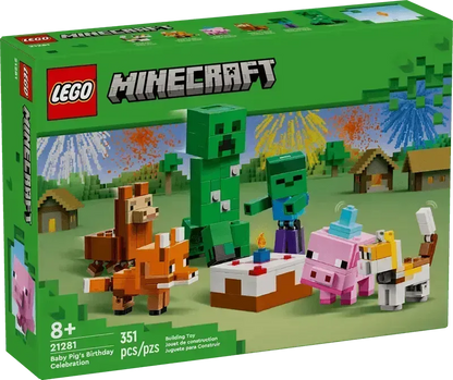 LEGO Verjaardag van het biggetje: Vier het feest met Minecraft 21281 Minecraft LEGO MINECRAFT @ 2TTOYS | Official LEGO shop😊🥰 2TTOYS €. 16.99