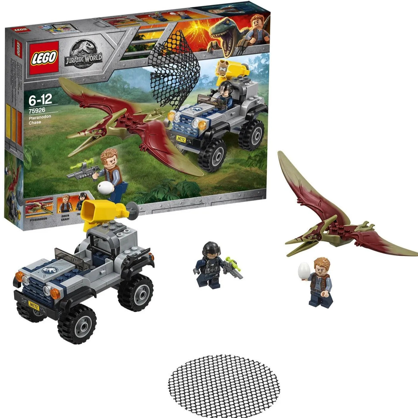 LEGO Vliegende pteranodon Dino achtervolging 75926 Jurassic World LEGO JURASSIC WORLD @ 2TTOYS | Official LEGO shop😊🥰 LEGO €. 21.49