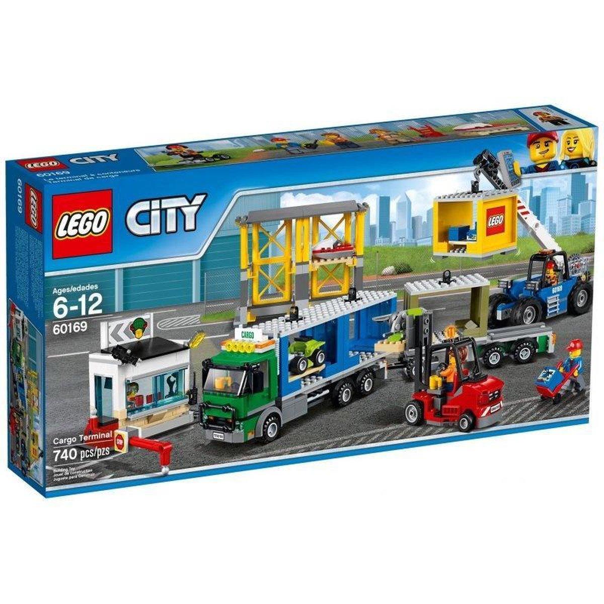 LEGO Voertuigen Transport terminal met vrachtwagen en heftruck 60169 City LEGO CITY GEWELDIGE VOERTUIGEN @ 2TTOYS | Official LEGO shop😊🥰 LEGO €. 89.98