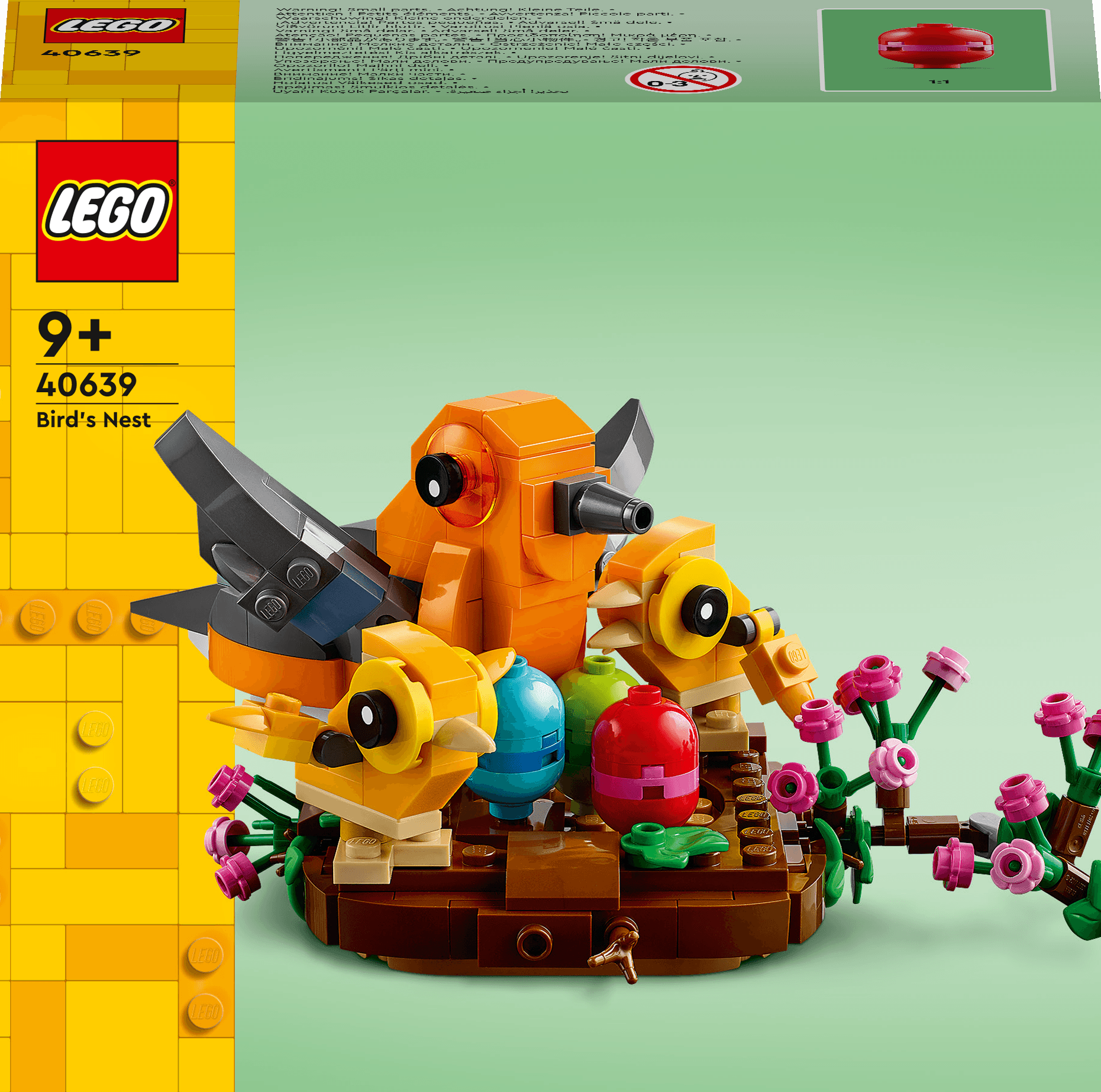 LEGO Vogelnestje 40639 Creator LEGO CREATOR @ 2TTOYS | Official LEGO shop😊🥰 LEGO €. 14.99