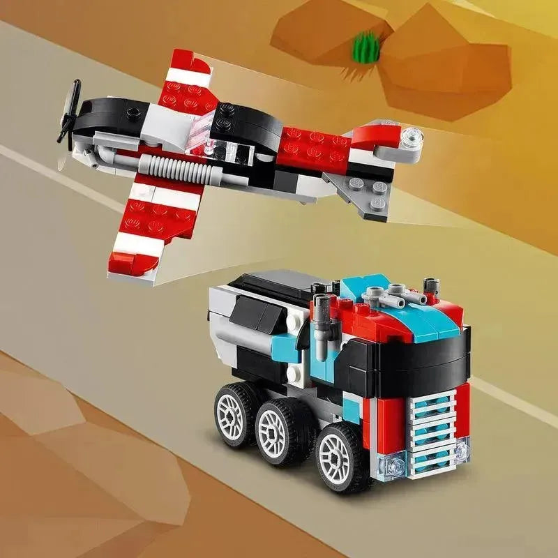 LEGO Vrachtwagen met helikopter 31146 Creator 3 in 1 LEGO CREATOR 3 IN 1 @ 2TTOYS | Official LEGO shop😊🥰 LEGO €. 16.48