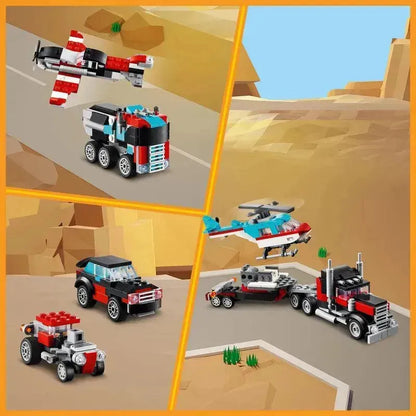 LEGO Vrachtwagen met helikopter 31146 Creator 3 in 1 LEGO CREATOR 3 IN 1 @ 2TTOYS | Official LEGO shop😊🥰 LEGO €. 16.48