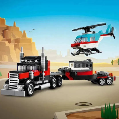 LEGO Vrachtwagen met helikopter 31146 Creator 3 in 1 LEGO CREATOR 3 IN 1 @ 2TTOYS | Official LEGO shop😊🥰 LEGO €. 16.48