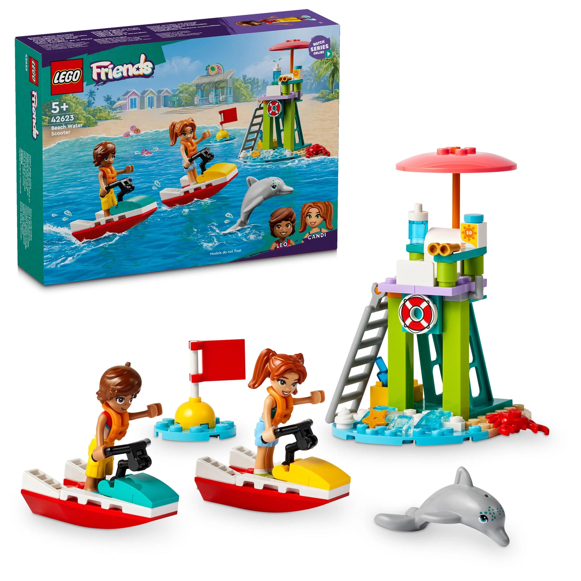 LEGO Water Scooter op het Strand 42623 Friends (Pre-Order: verwacht juni) LEGO FRIENDS @ 2TTOYS LEGO €. 8.49