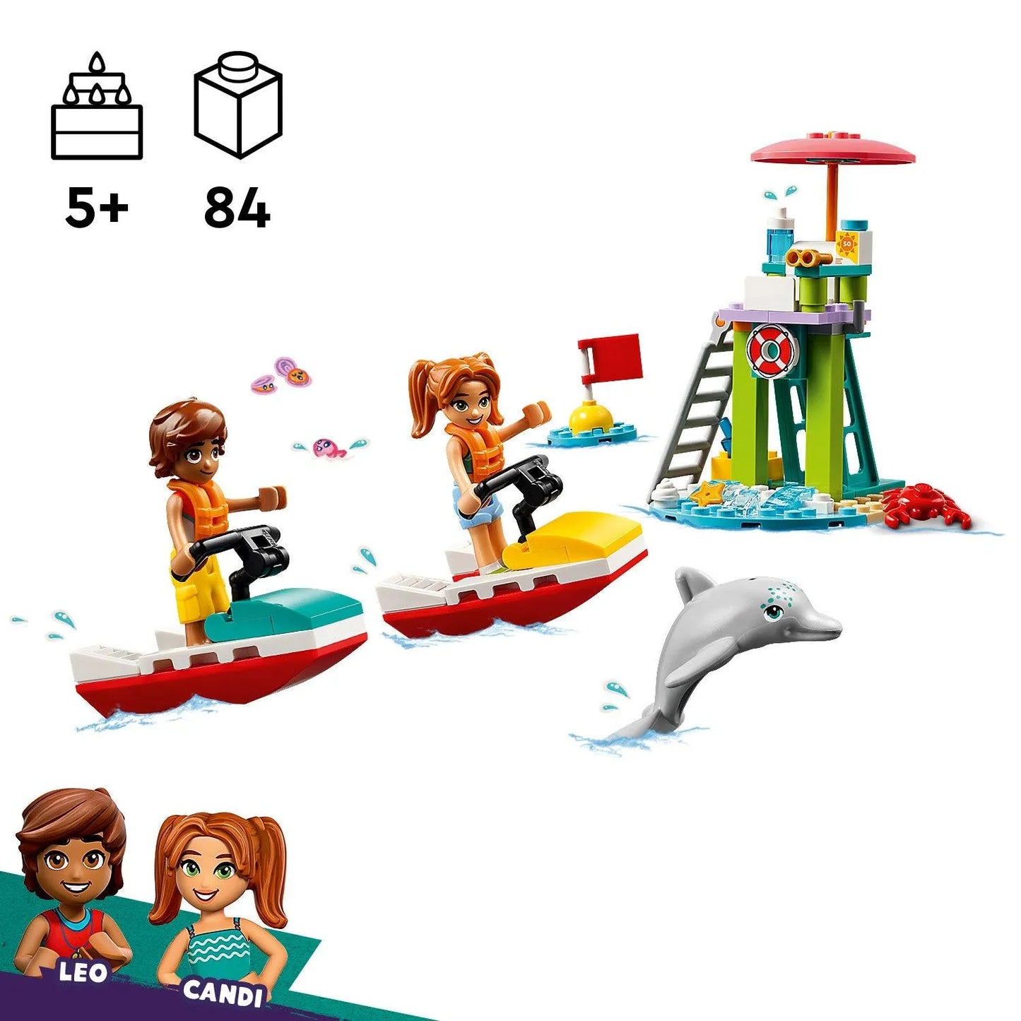 LEGO Water Scooter op het Strand 42623 Friends (Pre-Order: verwacht juni) LEGO FRIENDS @ 2TTOYS LEGO €. 8.49