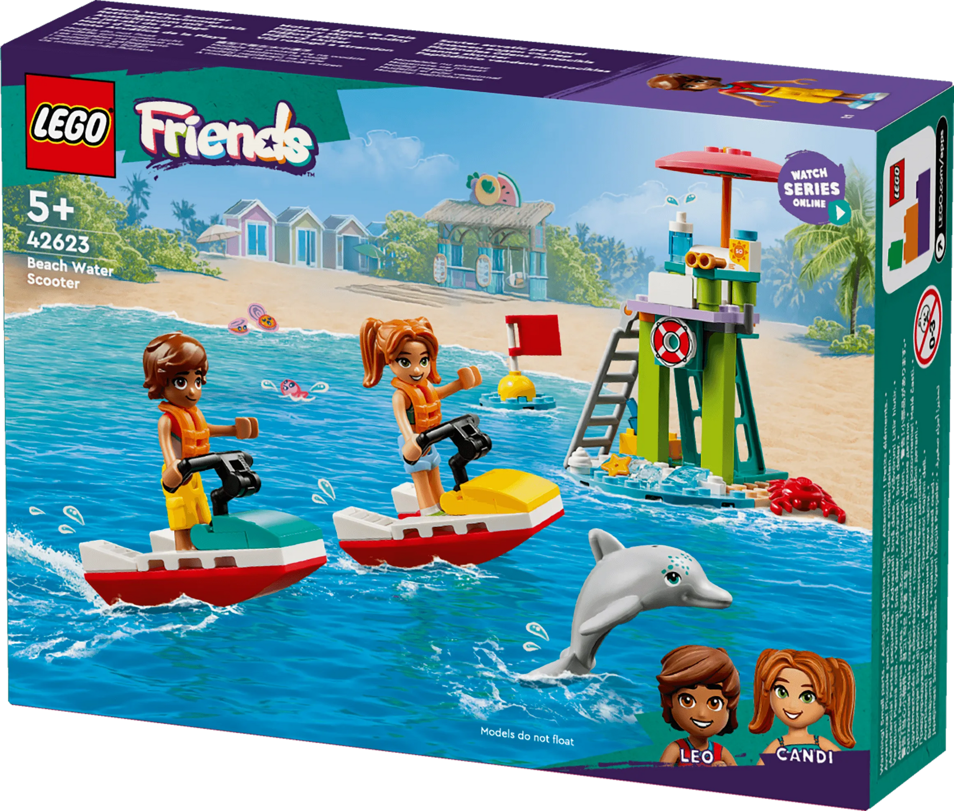 LEGO Water Scooter op het Strand 42623 Friends (Pre-Order: verwacht juni) LEGO FRIENDS @ 2TTOYS LEGO €. 8.49