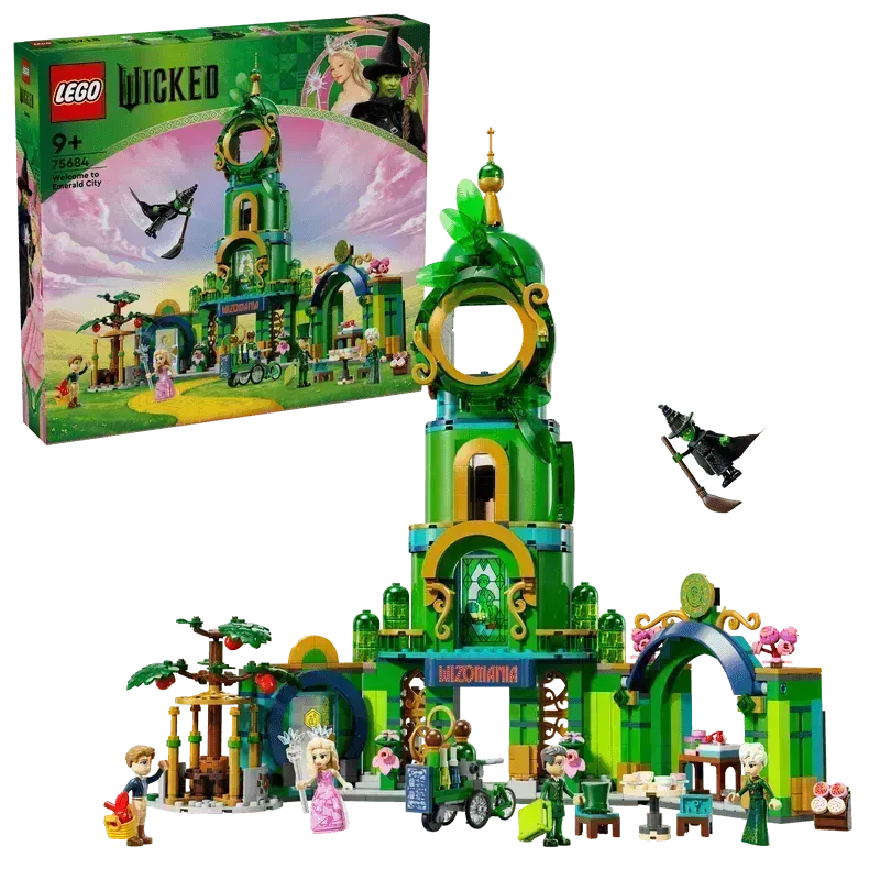 LEGO Welcome to Emerald City 75684 Wicked @ 2TTOYS | Official LEGO shop😊🥰 LEGO €. 84.49