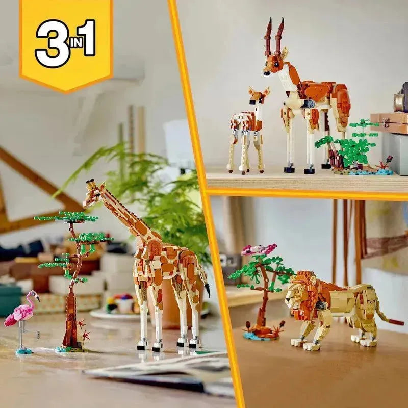 LEGO Wilde Safari dieren 31150 Creator 3 in 1 LEGO CREATOR 3 IN 1 @ 2TTOYS | Official LEGO shop😊🥰 LEGO €. 54.49