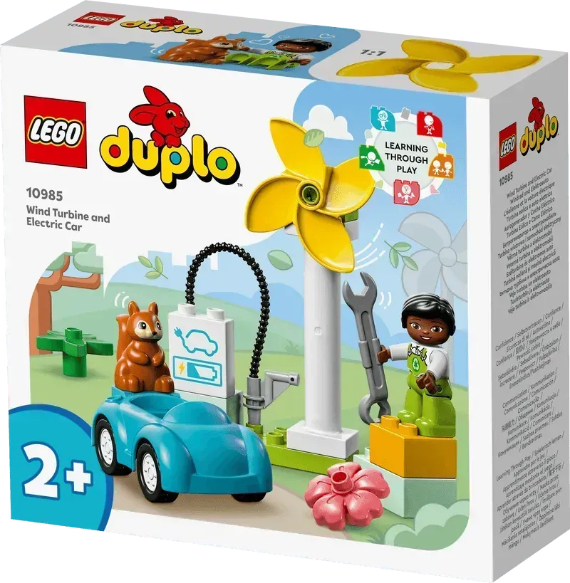 LEGO Wind turbine en electrische auto 10985 DUPLO @ 2TTOYS | Official LEGO shop😊🥰 LEGO €. 8.48