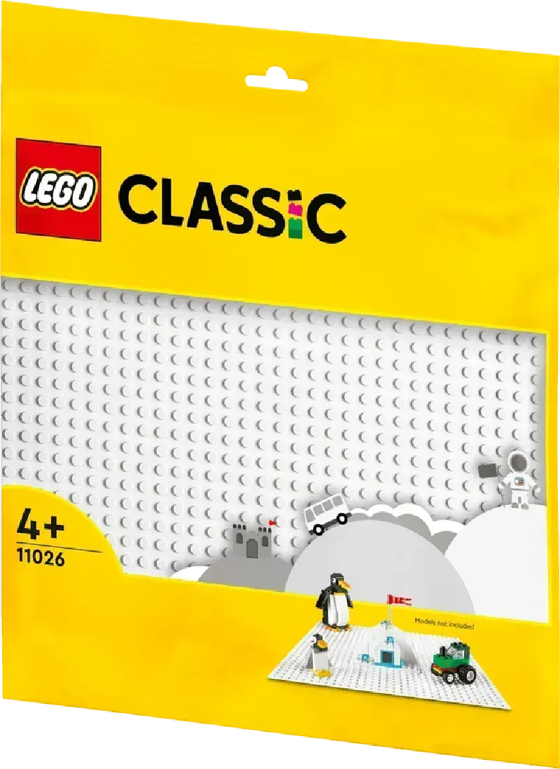 LEGO Witte Basis plaat 11026 Classic LEGO CLASSIC @ 2TTOYS | Official LEGO shop😊🥰 LEGO €. 8.49