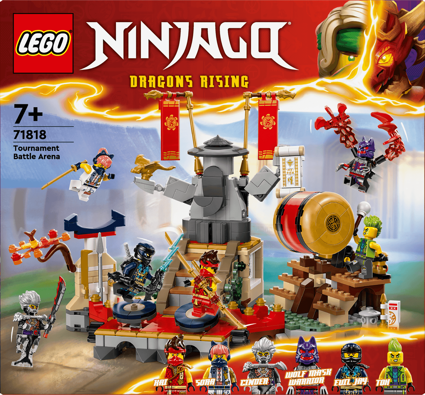 LEGO Wu's Battle Dragon 71818 Ninjago (Pre-Order: verwacht juni) LEGO Ninjago @ 2TTOYS LEGO €. 42.49