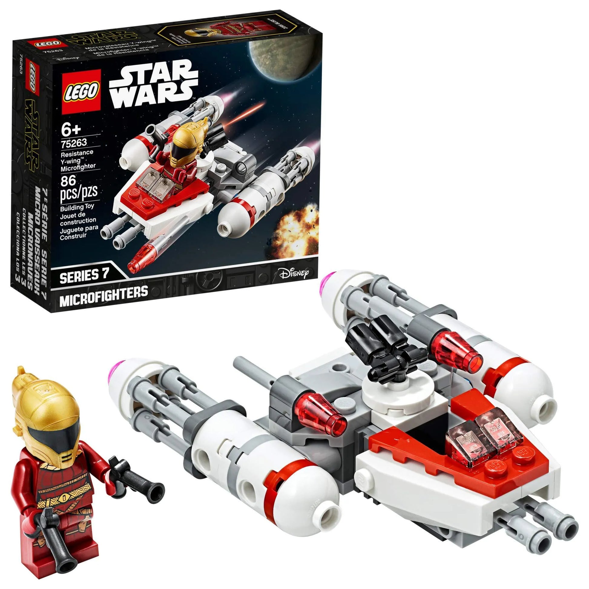 LEGO Y-Wing Microfighter 75263 StarWars LEGO STARWARS @ 2TTOYS | Official LEGO shop😊🥰 LEGO €. 9.99