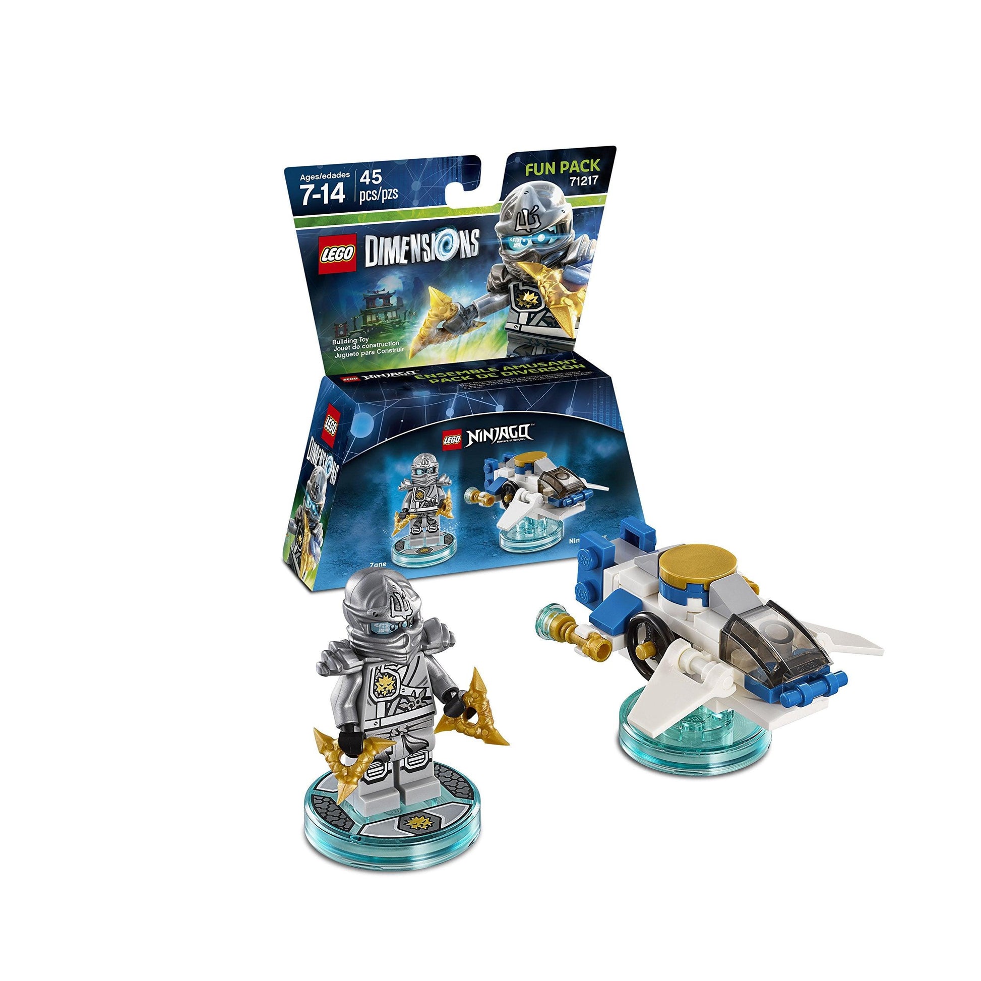 LEGO Zane Fun Pack 71217 Dimensions LEGO Dimensions @ 2TTOYS | Official LEGO shop😊🥰 LEGO €. 14.99