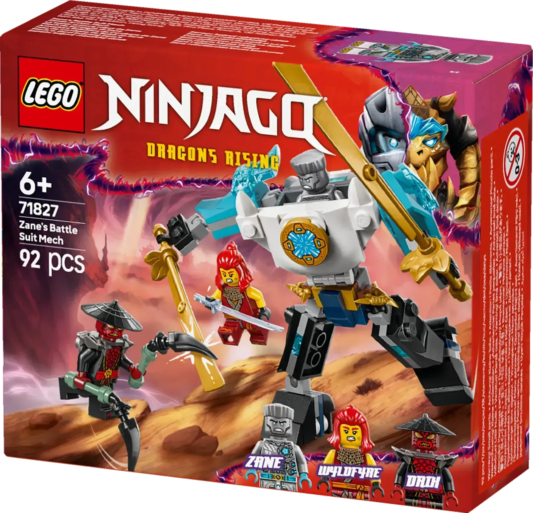 LEGO Zane's Strijd Mecha 71827 Ninjago @ 2TTOYS | Official LEGO shop😊🥰 2TTOYS | Official LEGO shop😊🥰 €. 8.49