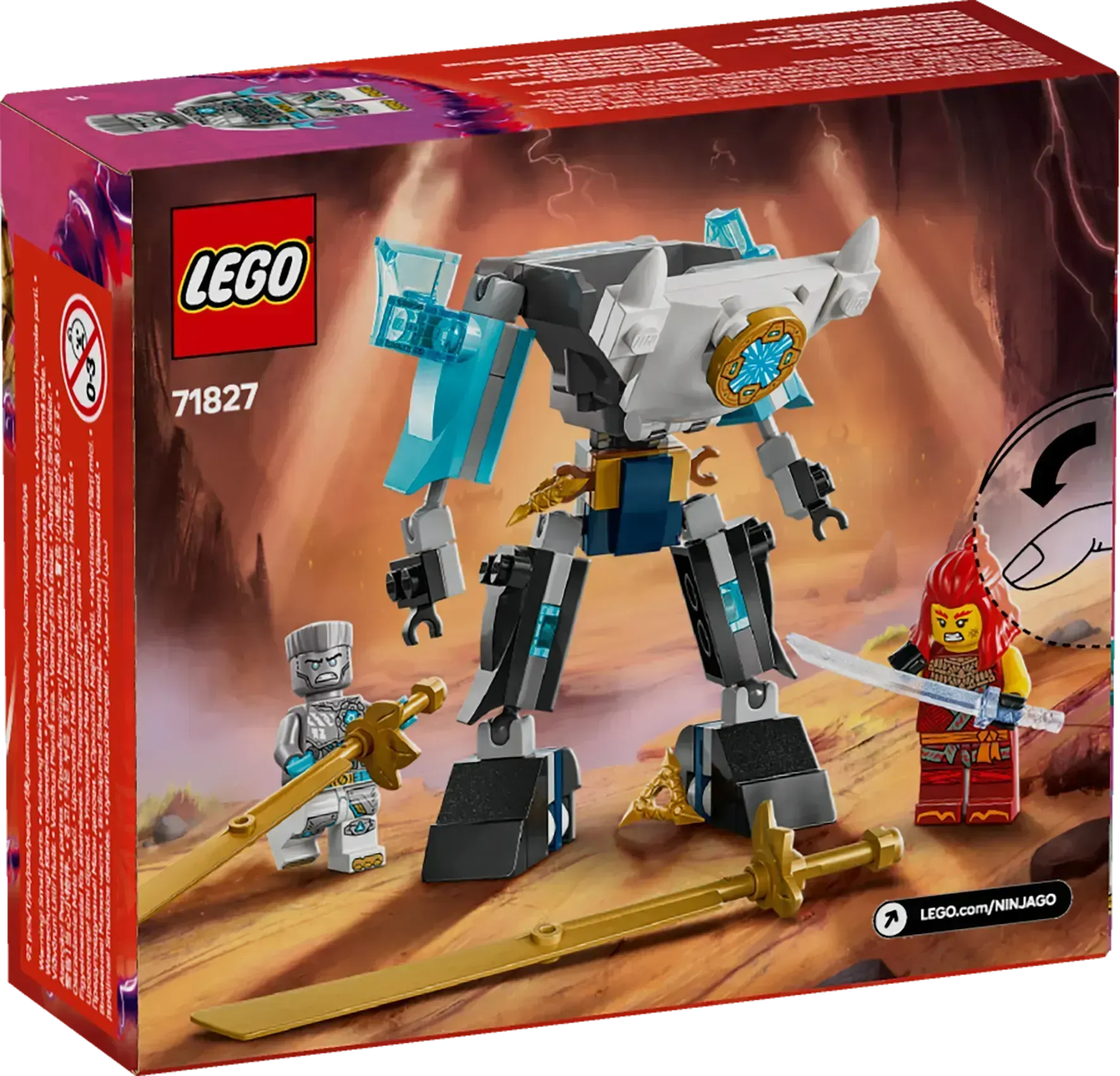 LEGO Zane's Strijd Mecha 71827 Ninjago @ 2TTOYS | Official LEGO shop😊🥰 2TTOYS | Official LEGO shop😊🥰 €. 8.49