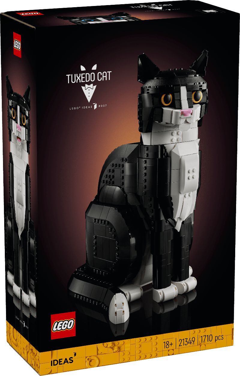 LEGO Zwart-witte Tuxedo kat 21349 Ideas (verwacht) LEGO IDEAS @ 2TTOYS LEGO €. 88.99