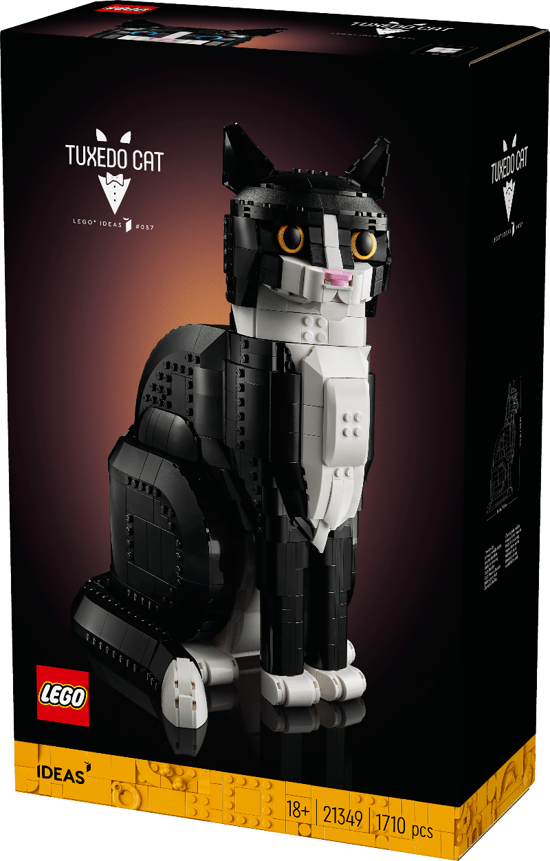 LEGO Zwart-witte Tuxedo kat 21349 Ideas (verwacht) LEGO IDEAS @ 2TTOYS LEGO €. 88.99