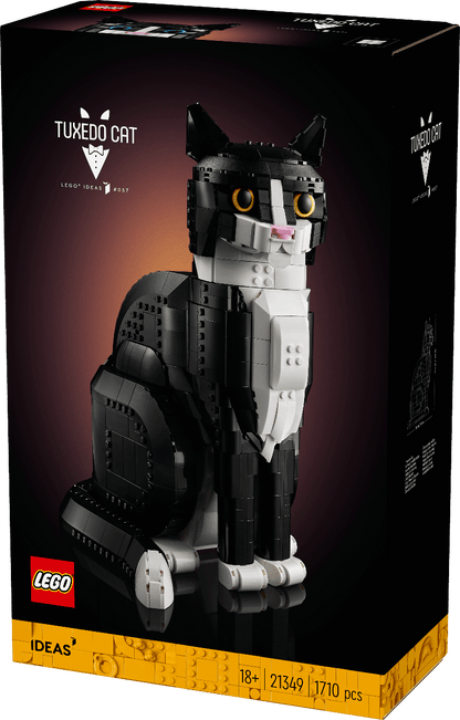 LEGO Zwart-witte Tuxedo kat 21349 Ideas (verwacht) LEGO IDEAS @ 2TTOYS LEGO €. 88.99