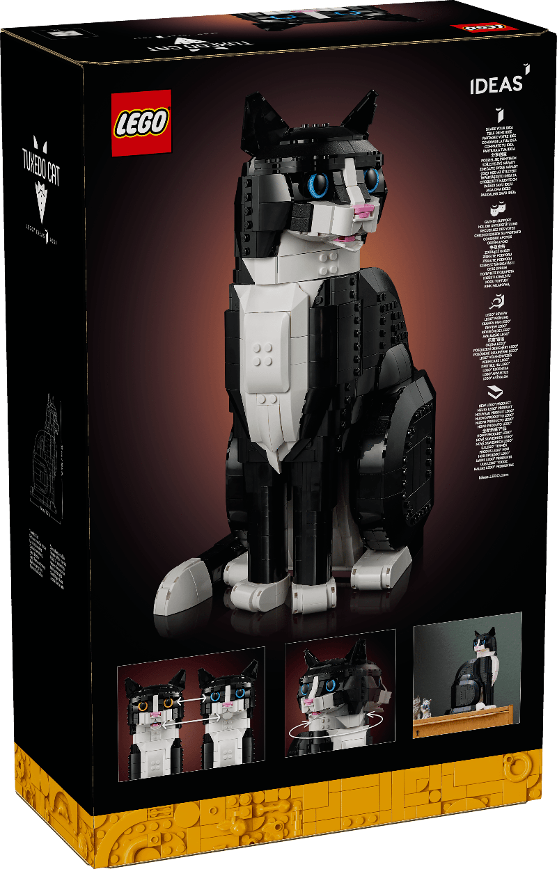 LEGO Zwart-witte Tuxedo kat 21349 Ideas (verwacht) LEGO IDEAS @ 2TTOYS LEGO €. 88.99