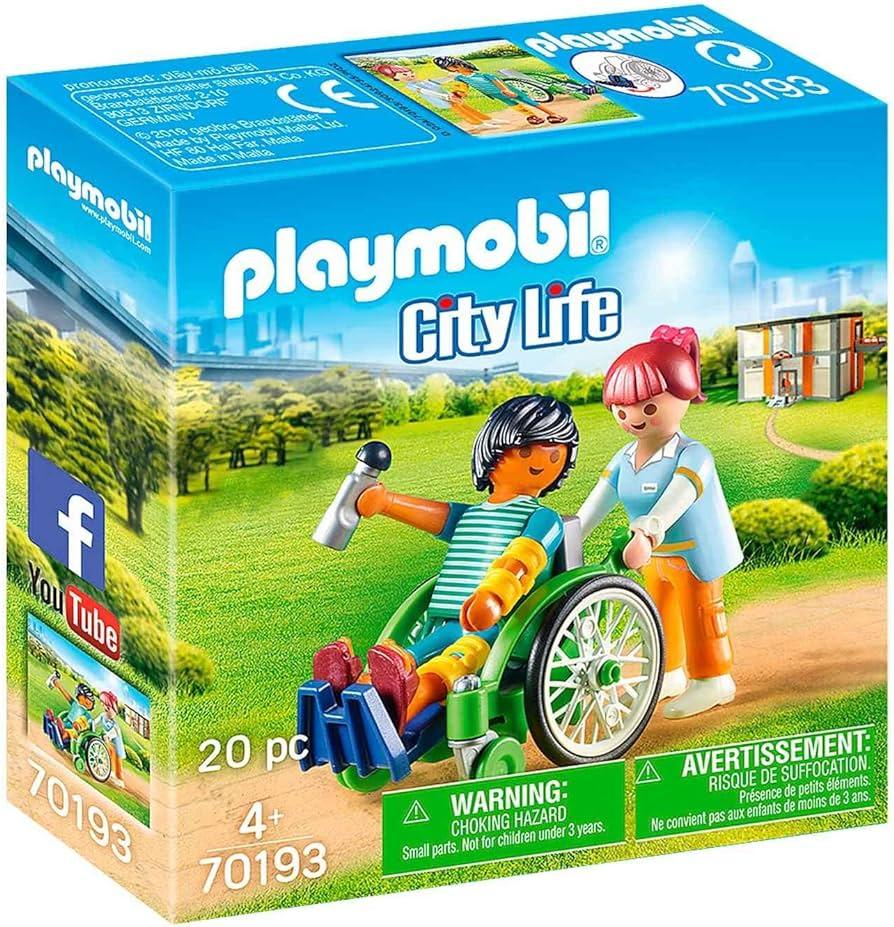 PLAYMOBIL Patient in rolstoel 70193 City Life PLAYMOBIL @ 2TTOYS | Official LEGO shop😊🥰 PLAYMOBIL €. 7.49