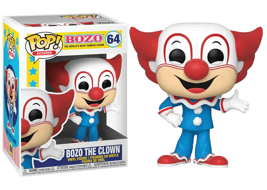 Funko Pop! 64 Bozo the Clown Icons Bozo the Clown FUN 54465 FUNKO POP @ 2TTOYS | Official LEGO shop😊🥰 FUNKO POP €. 13.99