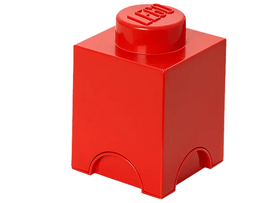 LEGO 1 stud Red Storage Brick 5003566 Gear LEGO Gear @ 2TTOYS | Official LEGO shop😊🥰 LEGO €. 12.49