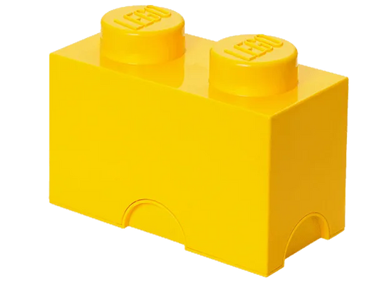 LEGO 2 stud Yellow Storage Brick 5003570 Gear LEGO Gear @ 2TTOYS | Official LEGO shop😊🥰 LEGO €. 12.49