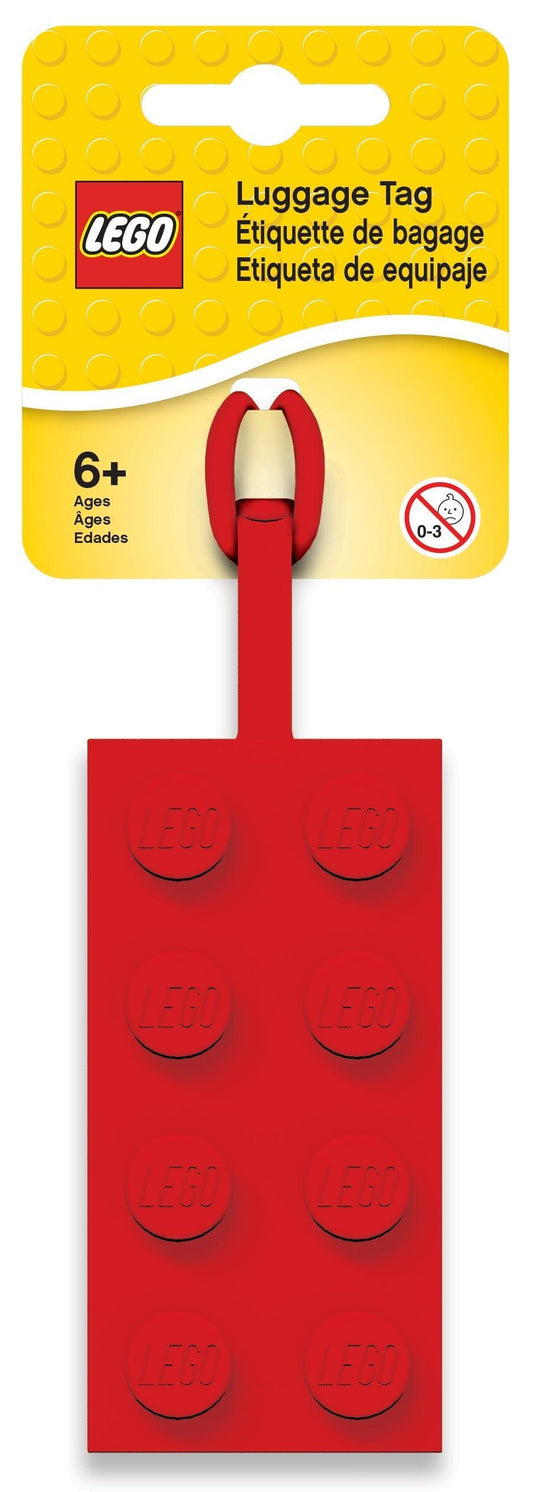 LEGO 2x4 Red Luggage Tag 5005542 Gear LEGO Gear @ 2TTOYS LEGO €. 3.99