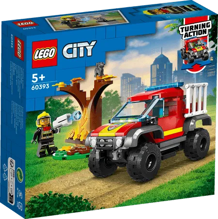 LEGO 4x4 brandweerwagen redding 60393 City LEGO CITY @ 2TTOYS | Official LEGO shop😊🥰 LEGO €. 8.48