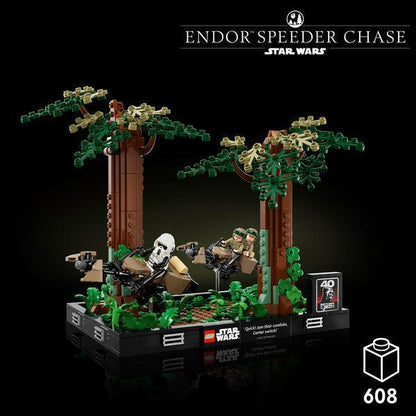 LEGO 75353 Endor Speeder Bike Chase Diorama LEOG STARWARS @ 2TTOYS LEGO €. 67.48