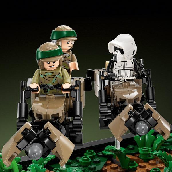 LEGO 75353 Endor Speeder Bike Chase Diorama LEOG STARWARS @ 2TTOYS LEGO €. 67.48