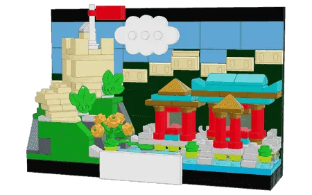 LEGO Beijing Postkaart 40520 Creator Bouwsets @ 2TTOYS | Official LEGO shop😊🥰 LEGO €. 17.99