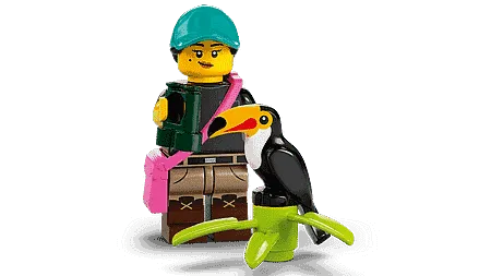 LEGO Birdwatcher (1 stuk) Minifguren Serie 22 71032-9 LEGO MINIFIGUREN @ 2TTOYS | Official LEGO shop😊🥰 LEGO €. 5.99